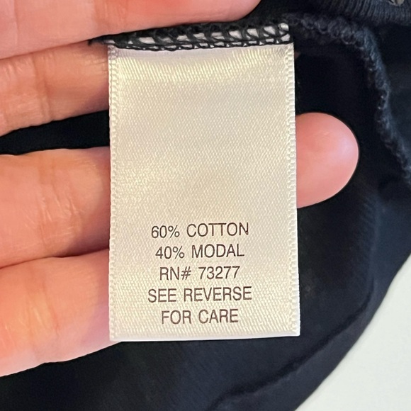 Womens APT.9 Tank Top Black Large Gold Sequin Modal Paisley Soft Casual Summer - Picture 10 of 15